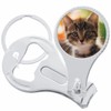Cute Kitten Cat Nail Clippers Plus Bottle Opener Keychain