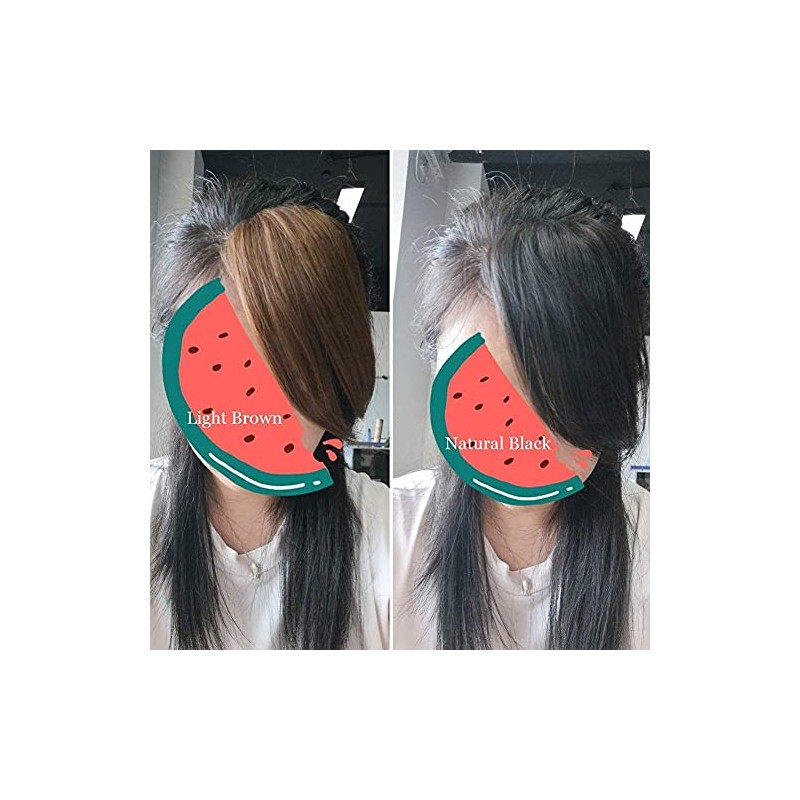 Air Side Bangs Clip in Human Hair Bangs Straight Clip