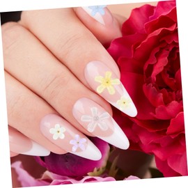 VICASKY 6g Nail Art Charms Flowers Rhinestones Nail Decoration Supplies for Women