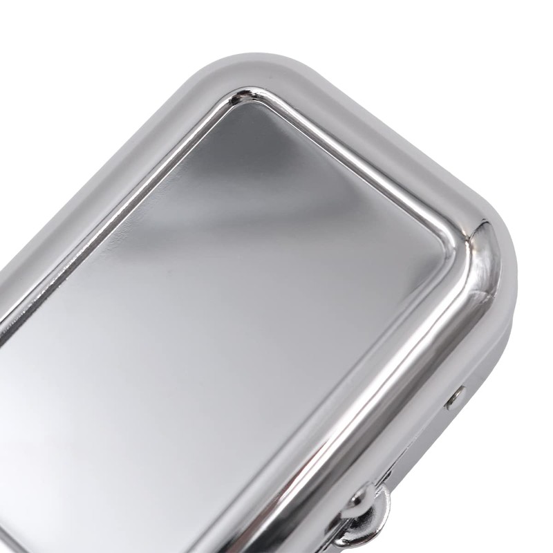 Tiardey Mini Stainless Steel Ashtray Portable Ashtray Pocket Ashtray Odourproof