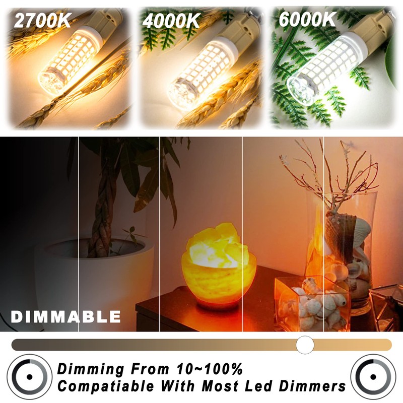 ALIDE E12 60 Watt C7 Dimmable Led Candelabra Bulbs Replacement,
