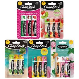 ChapStick Bálsamo labial, sabores dulces y afrutados + colecciones SPA y clásicas, paquete de 15 – Incluye Strawberry Remix, I Love Summer & Tropical Paradise & More, regalos de cumpleaños, recuerdos de fiesta, 0.15 onzas