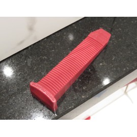 T-Lock - 100 red wedges PERFECT LEVEL MASTER - Professional Anti lippage Tile leveling system - (white T-Lock clips spacers not included and sold separately) by Tile Master