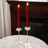 CozierGlow Flameless Taper Candles Flickering with Remote and Timer, 3D