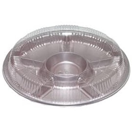 Hors d'oeuvres Z-67DX with Transparent Lid 10 Sheets φ15.0 x 1.3 inches (380 x 32 mm) (38) mm 4425