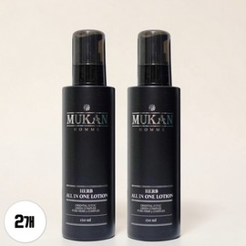 Mukan Men's All-in-One Lotion 150ml (2 x) / 무칸 남자 올인원 로션 150ml 2개