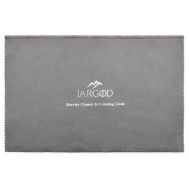 JARGOD JARGOD Pro Size Silver Polishing Cloth Jewelry Cleaning Cloth 11" X 14" inches for Cleaning Gold, Silver and Platinum Jewelry Coins Watch, Keeps Jewelry Clean and Shining. (Pack of 1)