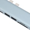 USB C Hub 4K 30Hz HD Output 10Gbps PD 87W