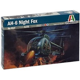 Italeri Models Ah-6 Night Fox Model Kit, Small