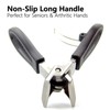 Qgond Wide Jaw Anti-Splash Slanted Nail Clipper – Extra Sharp