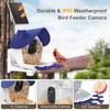 birdsnap® P33 - Smart Bird Feeder with Camera Solar Powered,