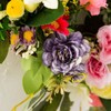 European Simulation Spring Wreath Artificial Flower Lintel Wreath Hanging Decoration