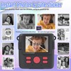 ESOXOFFORE Kids Camera Instant Print, Christmas Birthday Gifts for Kids