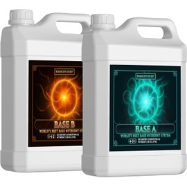 Humboldts Secret Base A & B Liquid Hydroponic Fertilizer | Complete Hydroponic Nutrients for Indoor and Outdoor Plants | Supports Healthy Vegetative Growth and Flowering Stage | 32 Ounce Set