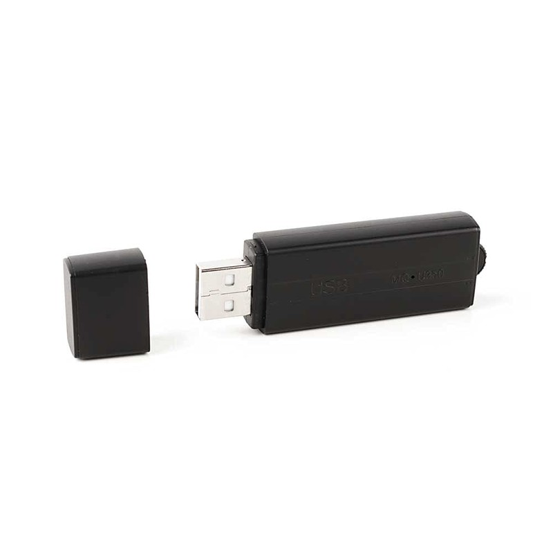 8GB USB Memory & Digital Voice Recorder MQ-U350 - BLACK