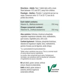 Jamieson Jamieson Vitamin B12 Methylcobalamin 250 mcg