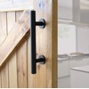Heavy Duty Barn Door Handle Set, Large Rustic, for Gates