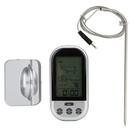 Wireless BBQ Thermometer Food Thermometer with Probe for Cooking Meat Kitchen Accessories