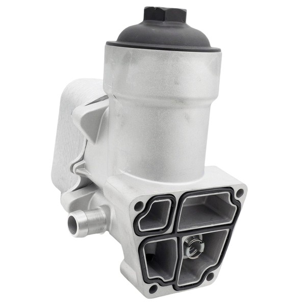 Upgraded Aluminum Oil Cooler Filter Housing Assembly w/Gasket for 2012