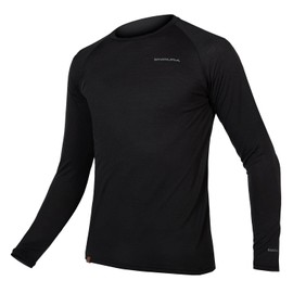 Endura BaaBaa Blend Long Sleeve Cycling Men's Baselayer Black, Medium