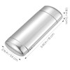 CLISPEED Slim Hard Shell Eyeglasses Case, Aluminum Metal Sunglasses Organizer