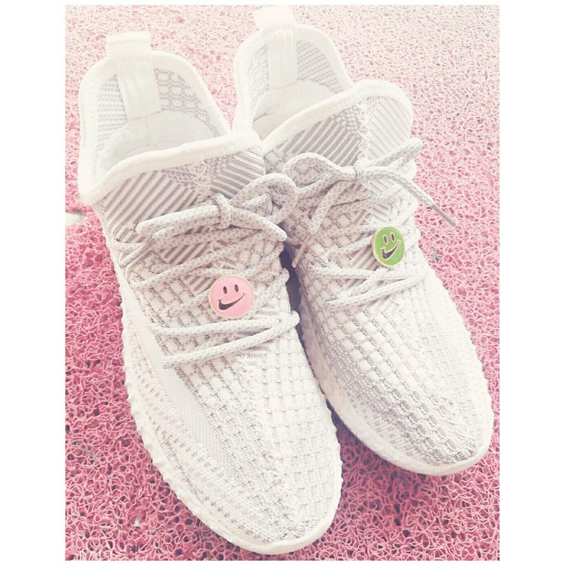 Metal & Enamel Swoosh Smiley Face Mashup Logo Lapel Pin