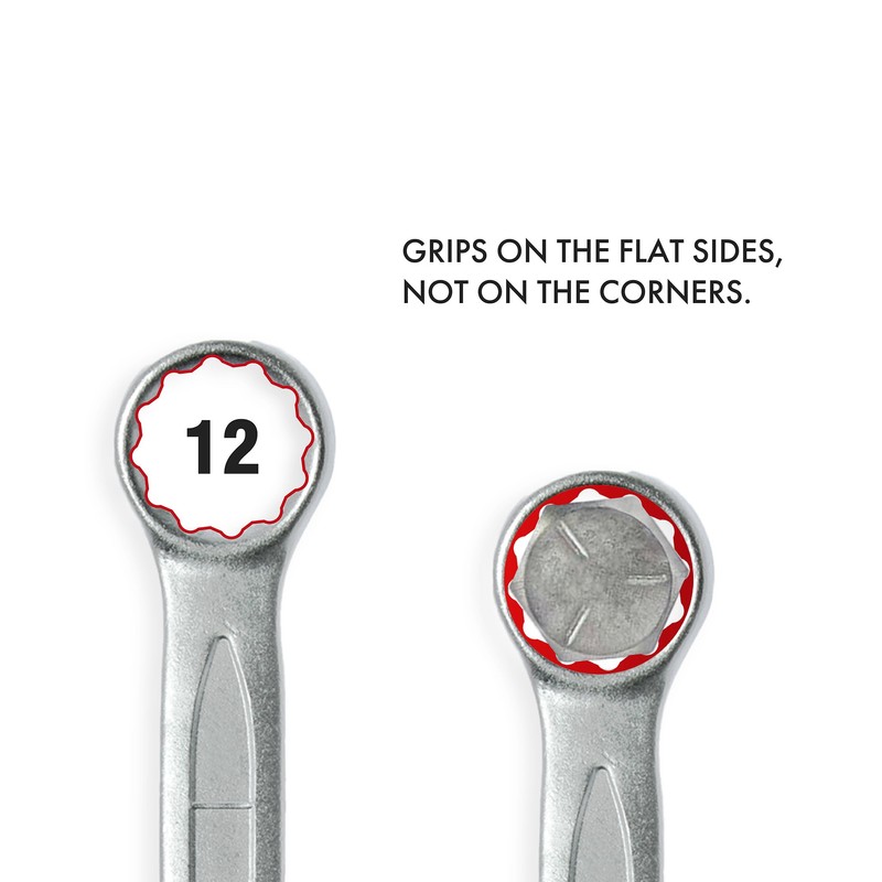 Teng Tools 10mm Metric Combination Open and Box End Spanner