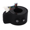 Throttle Accelerator Electric Scooter Finger Throttle Accessories Replacement Part Black