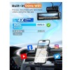 Dash Cam Cam Front and Rear, Built-in 5G WiFi GPS,
