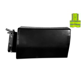 KOZAK Compatible with Volvo VNL 2018+ Semi Trucks Fuel Tank Cover - DEF Chassis Cover 84733671 with DEF Door Hinge 84733141 Set, Driver Left Side, Includes Reflective Vest and Keychain