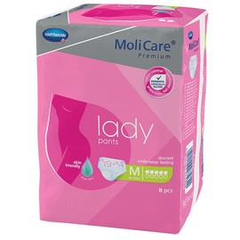 MoliCare Premium Lady Pants 5 Drops - Medium X 8 (Limit 4 per order)