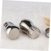 FELTECHELECTR 2 Pack Stainless Steel Seasoning Bottles Salt Pepper Jar