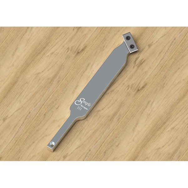 Simple Woodturning Tools Simple Scraper III Angled Carbide Shaping and