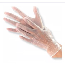 Ambiderm Guante De Vinil Libre De Polvo Ambiderm C/100 Pzas Talla Gde