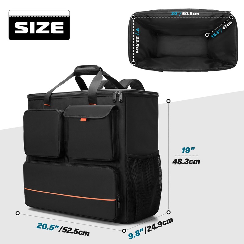 Trunab PC Desktop Carrying Case Compatible with ATX/M-ATX mainframe chassis,