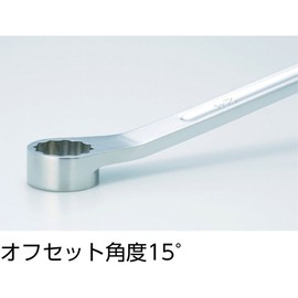 TRUSCO TSM15-1012 Ultra Long Glasses Wrench (15° Type) 0.4 x 0.5 inches (10 x 12 mm)