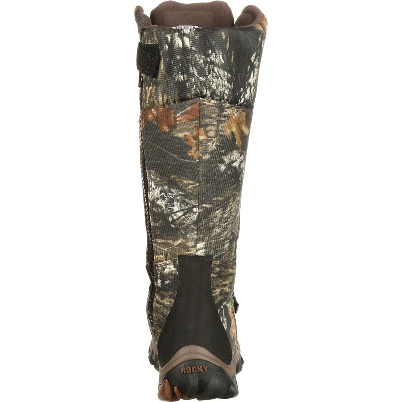 ROCKY Lynx Waterproof Snake Boot, Mossy Oak Break Up, Size