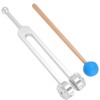 OM136.1 Aluminum Alloy Yoga Tuning Fork Sound Healing Therapy Tuning