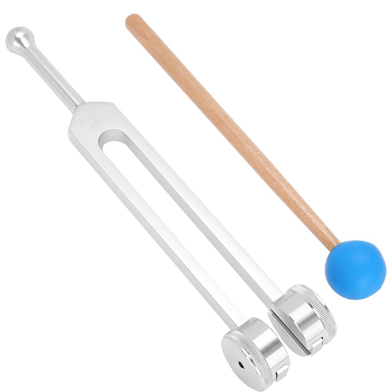 OM136.1 Aluminum Alloy Yoga Tuning Fork Sound Healing Therapy Tuning