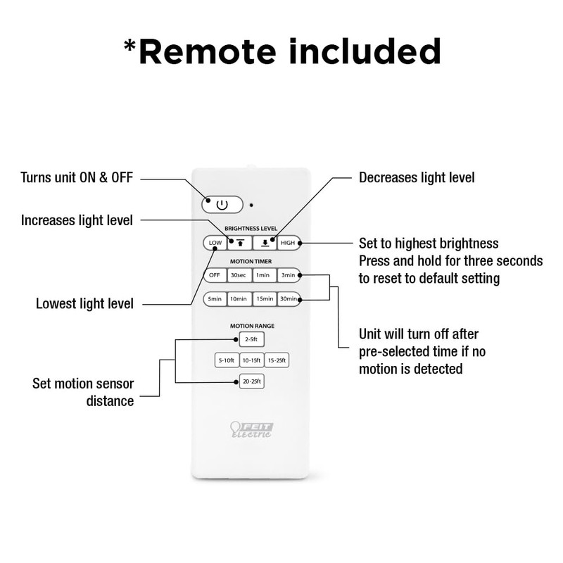Feit Electric 46" LED Utility Light, Motion Sensor with 5