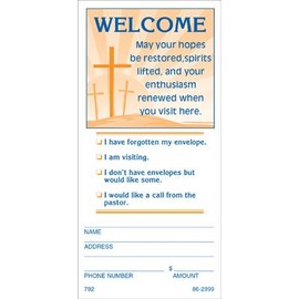 Pew Offering Envelope - Sunrise (Pkg 500)