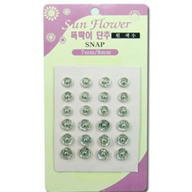 Button Hanyang Industrial Snap Button (Primary Color Small) Safety Pin Dress Shirt Button Maekan Safety Safety Pin Safety Pin Set / 단추 한양산업 똑딱이단추(원색 소) 옷핀 와이셔츠 단추 마에칸 안전옷핀 안전옷핀세트