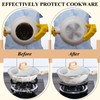 Tujoe 3 Pcs Heat Diffuser Set of 7.8/9.5/11''Round Induction Plate,