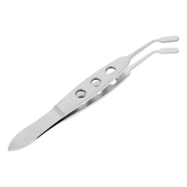 Ipetboom Gland Tweezer Stainless Steel Eyelid Massage Tool for Dry Eyes Safe for Sensitive Skin Professional Design for Home Salon Use Gentle Eye Massage Instrument