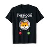 CateCoin The Moon Is Calling CATE Token Meme Coin T-Shirt
