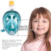 mizikuu Kids Snorkel Mask Full Face, 180 - Degree Panoramic