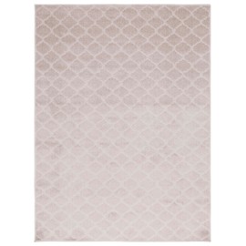 SAFAVIEH Area Rug 8x10 - Pattern and Solid Collection - Large - Beige, Trellis Design, Non-Shedding & Easy Cleaning, Ideal for Living Room, Bedroom, Office, Dining Space (PNS404B)