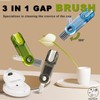 3 Pcs Cepillo para Botellas, Cepillo Limpiador de Tazas Multifuncional