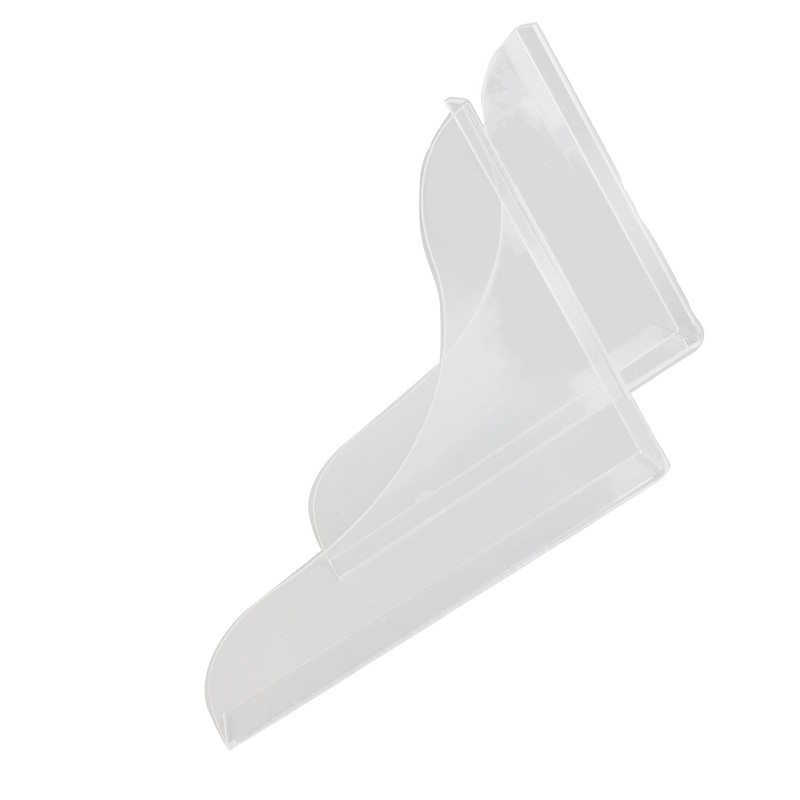 2 Pcs Bathtub Splashing Guard Acrylic Shower Tub Corner Water