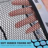 Red de pesca con mosca THKFISH plegable con mango ABS